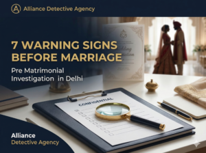 7 warning signs before marriage in delhi - pre matrimonial investigations